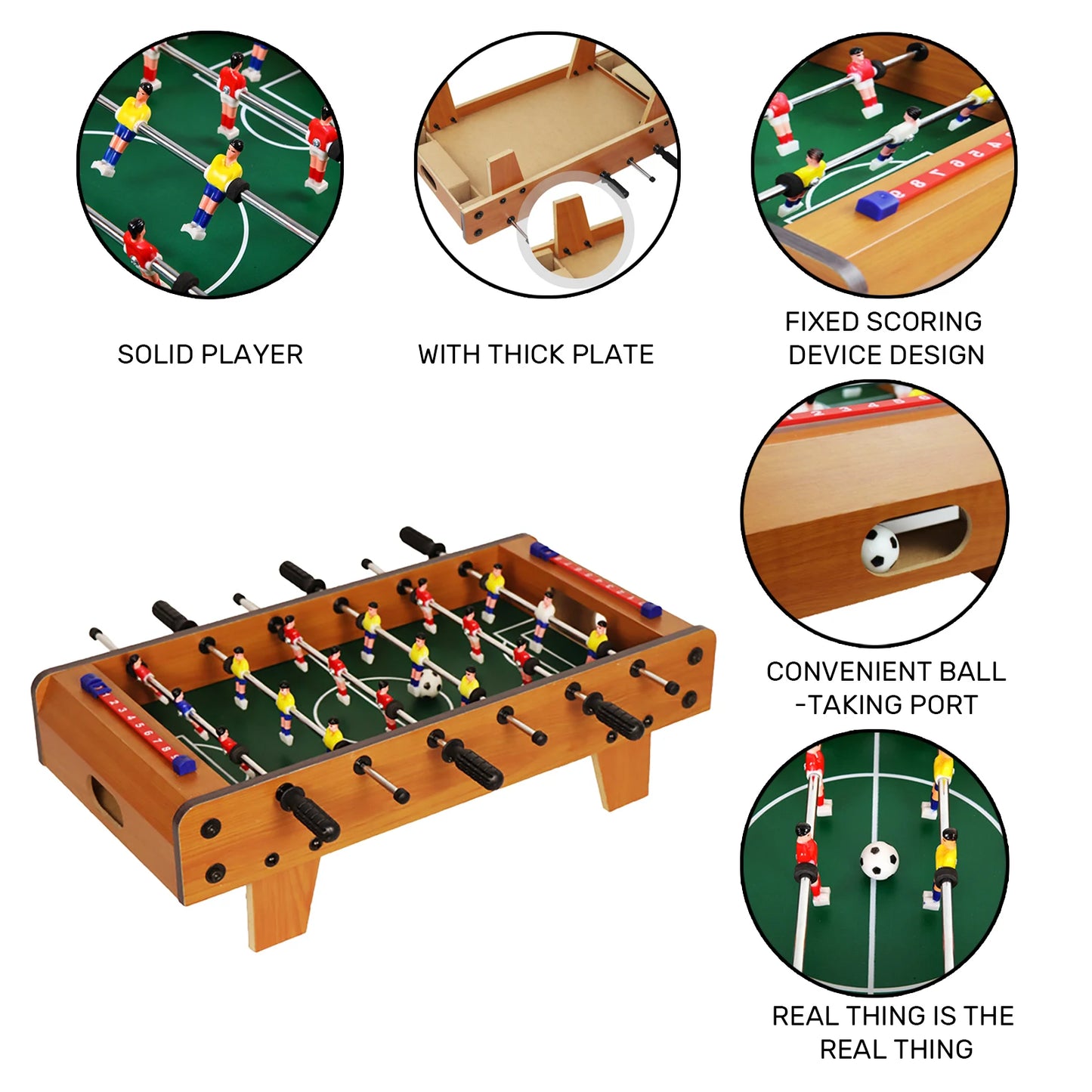 Mini Tabletop Foosball Game