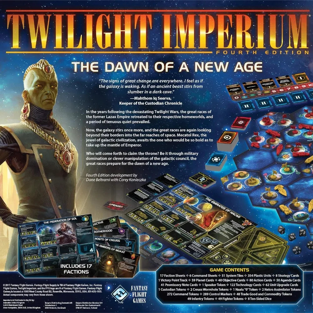 Twilight Imperium 4th Edition Board Game