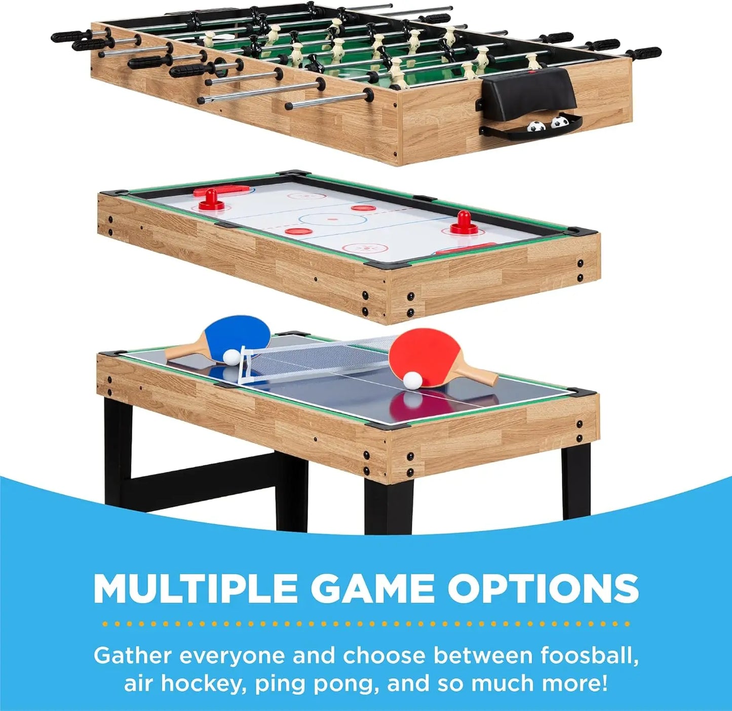 2x4 ft 10-in-1 Combo Game