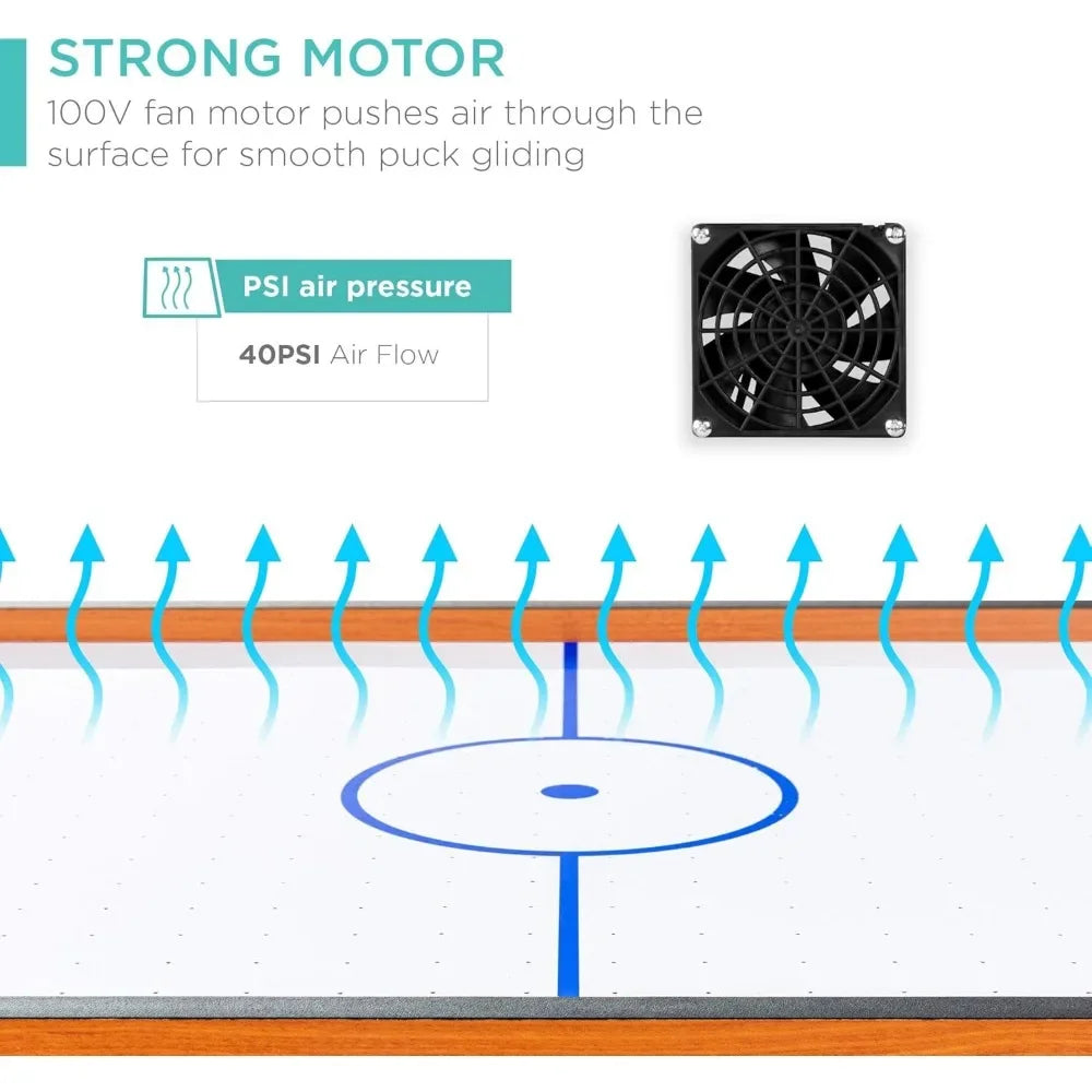 40in Portable Tabletop Air Hockey